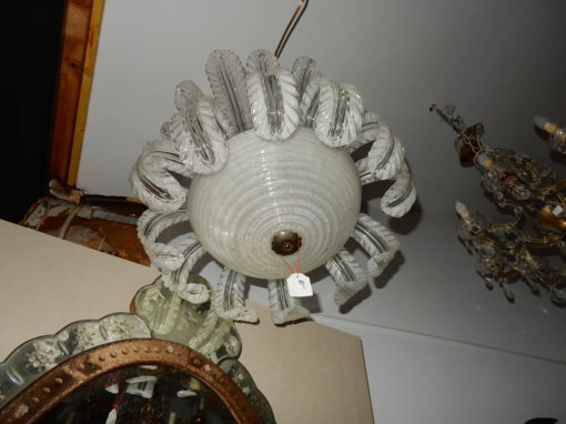 1950/70 Chandelier  Water Jet  Barovier & Toso di Murano H 91 D 60 - Image 12