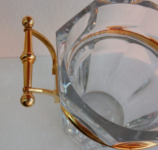 1970' Seau A Champagne Baccarat Modèle "Harcourt" Signé – Image 4