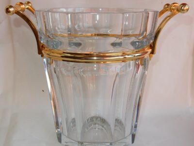 1970 'Baccarat Champagne Bucket "Harcourt" Model ,Signed