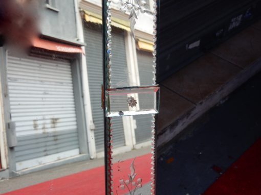 1970 ′ Venice Flower Mirror 181 x 80 cm - Image 3