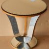 1950' Guéridon Miroir Tripode Art Déco Diamètre 50 cm – Image 5