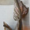 1970′Table Basse Poisson Éclairante En Laiton Avec Mika Violet Style Duval Brasseur, Faure, Fernandez – Image 14