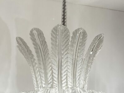 1950/70 Chandelier  Water Jet  Barovier & Toso di Murano H 91 D 60