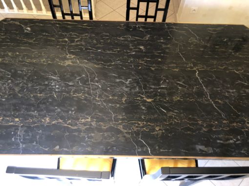 1970 'Jean Claude Mahey For Paco Rabanne Table Dining Room 220 X 112 cm Portor Marble - Image 2