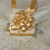 1970 ′ Gilt Bronze Console, Lucite And Travertine With Horns Of Plenty By Claude Dalle For Romeo 140 X 53 X H 85 cm - Image 8