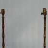 1970 'Pair Of Gilt And Patinated Bronze Floor Lamps Maison Baguès Model Bamboo H 142 cm - Image 10