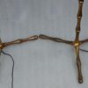 1970 'Pair Of Gilt And Patinated Bronze Floor Lamps Maison Baguès Model Bamboo H 142 cm - Image 8