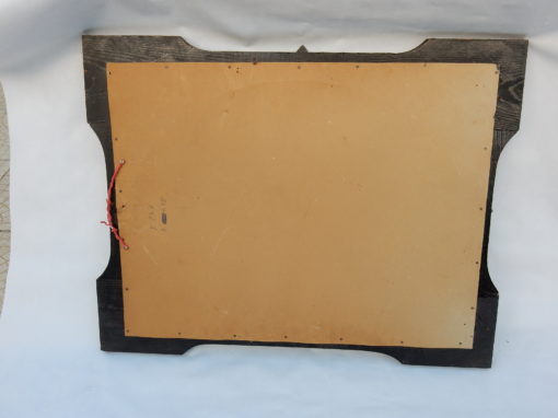 1950/70 ′ Miroir Vénitien à Cartouches, Ovale Biseauté 76 x 60 cm – Image 2