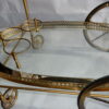 1970 ′ Rolling Bar in Bronze and Gilt Brass Maison Baguès Oval Trays - Image 6