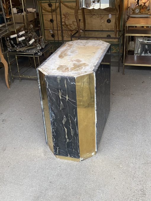 1970 'Jean Claude Mahey For Paco Rabanne Table Dining Room 220 X 112 cm Portor Marble - Image 24