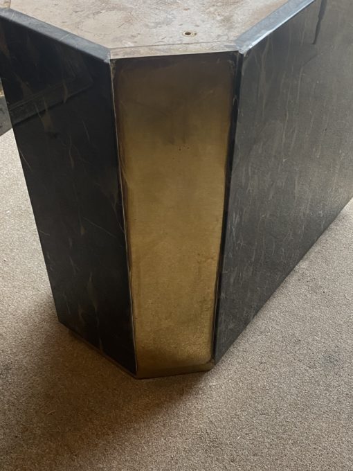 1970 'Jean Claude Mahey For Paco Rabanne Table Dining Room 220 X 112 cm Portor Marble - Image 21