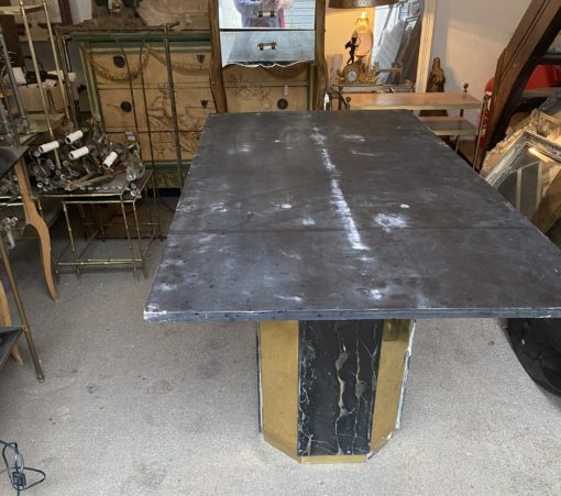 1970 'Jean Claude Mahey For Paco Rabanne Table Dining Room 220 X 112 cm Portor Marble - Image 16