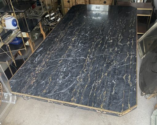 1970 'Jean Claude Mahey For Paco Rabanne Table Dining Room 220 X 112 cm Portor Marble - Image 12