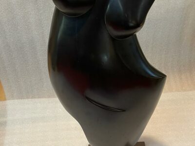 Bertrand Donnot 1990 Woman Black Marble