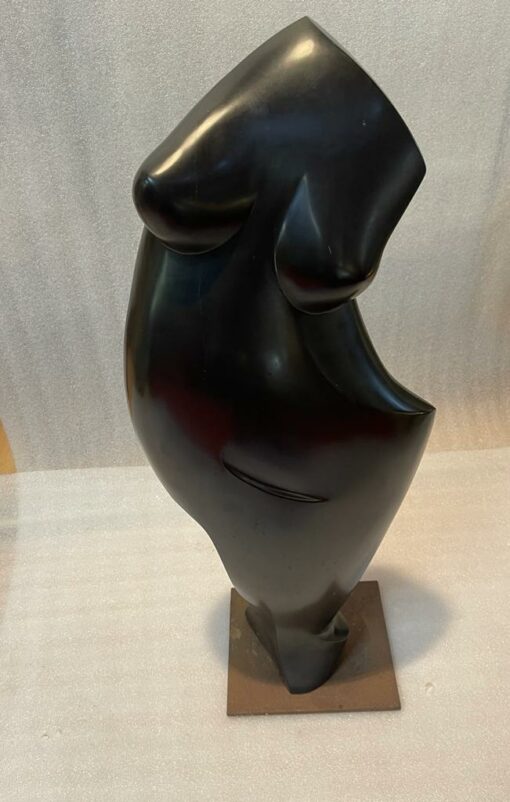 Bertrand Donnot 1990 Woman Black Marble