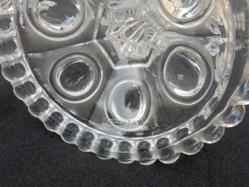 1950′ Série de 3 Chandeliers 3 Branches Socles Perlés Et Signés En Relief BACCARAT – Image 14