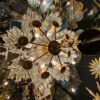 1970' Lustre Venini  88 Cristaux Murano Aux 8 Satellites – Image 5