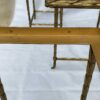 1970 'Maison Baguès or Charles or Jansen Coffee Table In Gilt Bronze And Its 4 Tables - Image 18