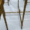 1970 'Maison Baguès or Charles or Jansen Coffee Table In Gilt Bronze And Its 4 Tables - Image 17