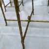 1970 'Maison Baguès or Charles or Jansen Coffee Table In Gilt Bronze And Its 4 Tables - Image 13