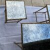 1970 'Maison Baguès or Charles or Jansen Coffee Table In Gilt Bronze And Its 4 Tables - Image 8
