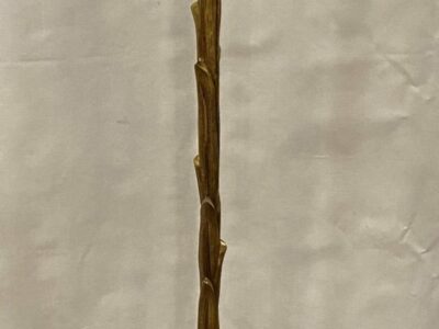 1970 'Gilt Bronze Floor Lamp Maison Charles Ou Agostini Palm Tree Model