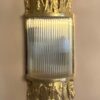 1970 'Pair Of Wall Lights In Gilt Bronze And Glass Tubes By Victor Boeltz Decor Stalagmites And Stalagtites H 103 cm - Image 10