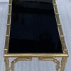 1950/70 Gilt Bronze Coffee Table Maison Baguès Bamboo Model 40 X 81 X H 40 cm - Image 4