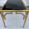 1950/70 Gilt Bronze Coffee Table Maison Baguès Bamboo Model 40 X 81 X H 40 cm - Image 3