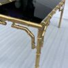 1950/70 Gilt Bronze Coffee Table Maison Baguès Bamboo Model 40 X 81 X H 40 cm - Image 2