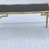 1950/70 Gilt Bronze Coffee Table Maison Baguès Bamboo Model 40 X 81 X H 40 cm