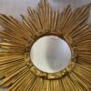 1950 Flat Mirror Gilded Wood 90 cm - Image 7