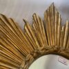 1950 Flat Mirror Gilded Wood 90 cm - Image 5