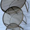 1950/70 Nesting Tables in Brass in The Style of Maison Ramsay - Image 5