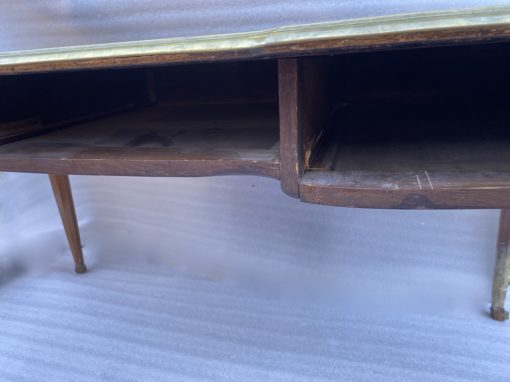 1880/1900 Napoleon III Desk Flat Crossbow Shape To be Restored - Image 9