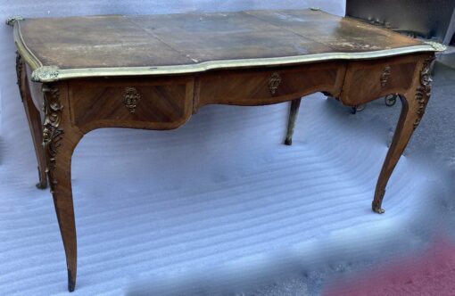1880/1900 Napoleon III Desk Flat Crossbow Shape To be Restored - Image 5