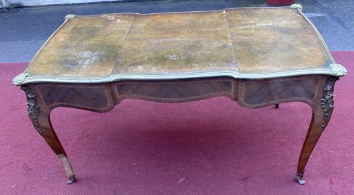 1880/1900 Napoleon III Desk Flat Crossbow Shape To be Restored - Image 3