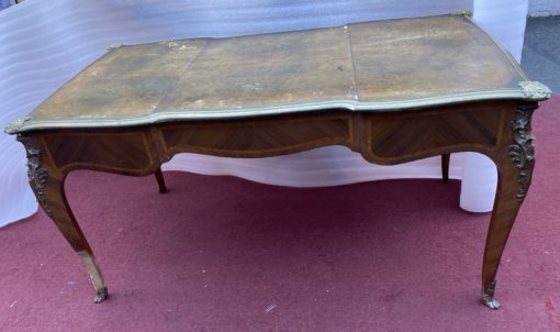 1880/1900 Napoleon III Desk Flat Crossbow Shape To be Restored - Image 2