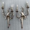 1970' Pair Of Wall Lights With Parakeet Placed On A Sheath, Maison Baguès H 63 cm - Image 3