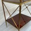 🔍  1970 ′ 3 Tier Brass Shelf Maison Baguès Bakelite Color Amber Trays 32 X 40 H 86 cm - Image 4