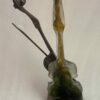 1970/80 Violon En Bronze Et Pâte De Verre, Sculpture Signée LOHE – Image 3