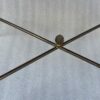 1950′ Table Maison Baguès Ou Maison Jansen Décor Bambou en Bronze Doré Avec Plateau Laque de Chine Aux  Oiseaux Et Fleurs  42 X 56 X H 45 CM – Image 9