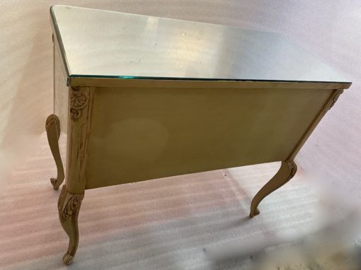 1950/70 Commode Style LXV Gainée De Miroirs Gravés A 2  Tiroirs – Image 3