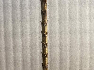 1970 Gilt Bronze Floor Lamp Maison Baguès Model Palm Tree