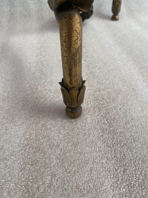 1970 Gilt Bronze Floor Lamp Maison Baguès Model Palm Tree - Image 5