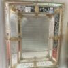 1950/70′ Miroir Murano Style Véronèse Pareclose Rectangulaire avec Réserve 84 X 104 cm – Image 11