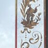 1960/70 Horizontal Eglomized Mirror For Chinese Musicians Decor And Gold Leaf Frame DLG Pansard 120 X H 90 cm - Image 6