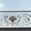 1960/70 Horizontal Eglomized Mirror For Chinese Musicians Decor And Gold Leaf Frame DLG Pansard 120 X H 90 cm - Image 5