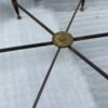 1950/70′ Pedestal Table Maison Jansen Or Maison Charles In The Style Of The Model By Adam Weisweiler With Spacer A 6 Branches ⌀ 99 cm H 50 cm - Image 4