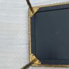 1970′ Table Basse Bronze Doré Style Baguès Decor Palmier Laque de Chine 107,5 x 47 x H 41,5 cm – Image 13